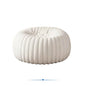 Pouf – Soft Plush, Round, Filled, 80cm, For Adults & Kids, Beige