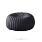 Pouf – Soft Plush, Round, Filled, 80cm, For Adults & Kids, Dark Grey