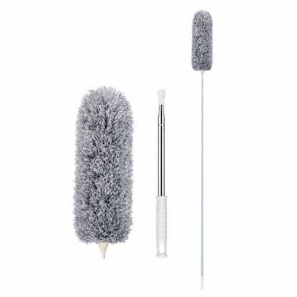 Microfiber Duster – Extendable, Flexible Head, For Hard-to-Reach Areas