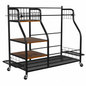 Sport / Golf Equipment Storage Rack – Shelves, Wheels & Storage Straps