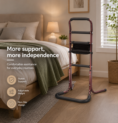 Standing Support Rail – Adjustable, Non-Slip Handle, Everyday Assistance
