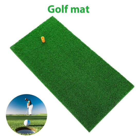 3M golf practice hitting mat with tee holder for indoor or outdoor training - 60x30cm