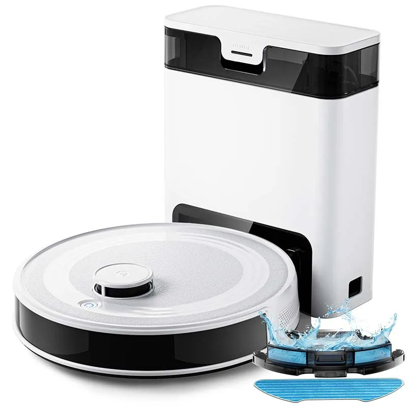 Robot Vacuum Cleaner – Smart, Wet & Dry, Self-Emptying, Laser Navigation, 6000Pa