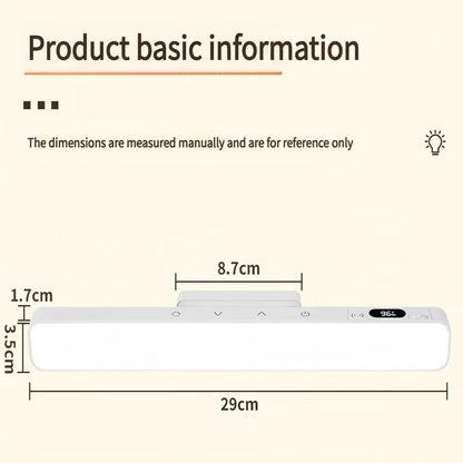 Reading Lamp – Rechargeable, Magnetic, LED, Remote Control, Adjustable Brightness