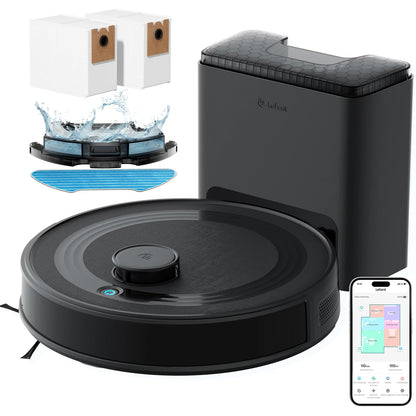 Robot Vacuum Cleaner – Smart, Wet & Dry, Self-Emptying, Laser Navigation, 6000Pa