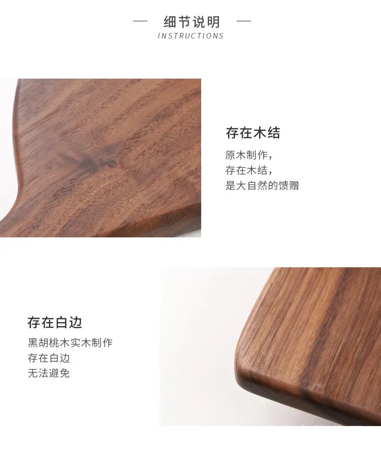 Cutting Board & Serving Tray Set – Wooden, Set of 2, For Food Presentation
