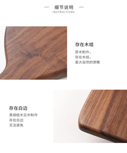 Cutting Board & Serving Tray Set – Wooden, Set of 2, For Food Presentation