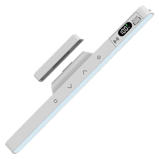 Rechargeable magnetic LED reading lamp with remote control & adjustable brightness by touch control