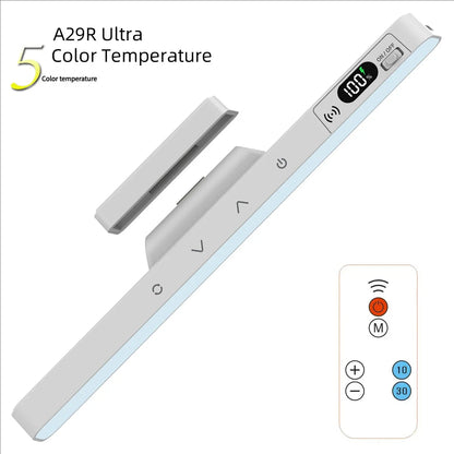 Reading Lamp – Rechargeable, Magnetic, LED, Remote Control, Adjustable Brightness