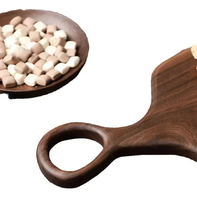 Cutting Board & Serving Tray Set – Wooden, Set of 2, For Food Presentation