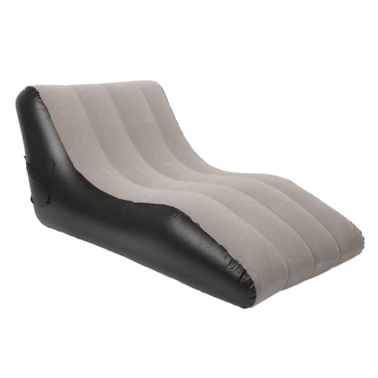 Inflatable Sofa Chair Blow Up Couch for Indoor, Garden, Outdoor Camping & Relaxing: Easy and convenient setup: