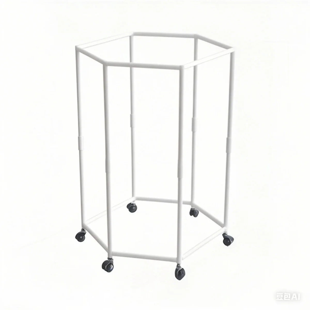 360° Rotating Clothes Rack with Shelves – Multifunctional Metal Garment Rack for Bedroom, Laundry & Entryway, easy to move