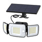 Solar Security Light – Outdoor, Motion Sensor, Wide-Angle Illumination