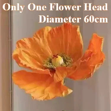Large artificial flower set 185cm statement (wedding) decoration flowers for home events and styling: handmade