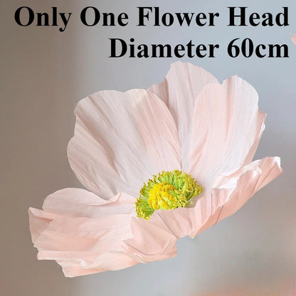 Large artificial flower set 185cm statement (wedding) decoration flowers for home events and styling: handmade